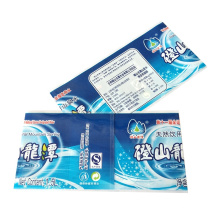Impresión de diseño personalizado Etiqueta de manga retráctil de PVC/PET WRAP para botella de agua mineral